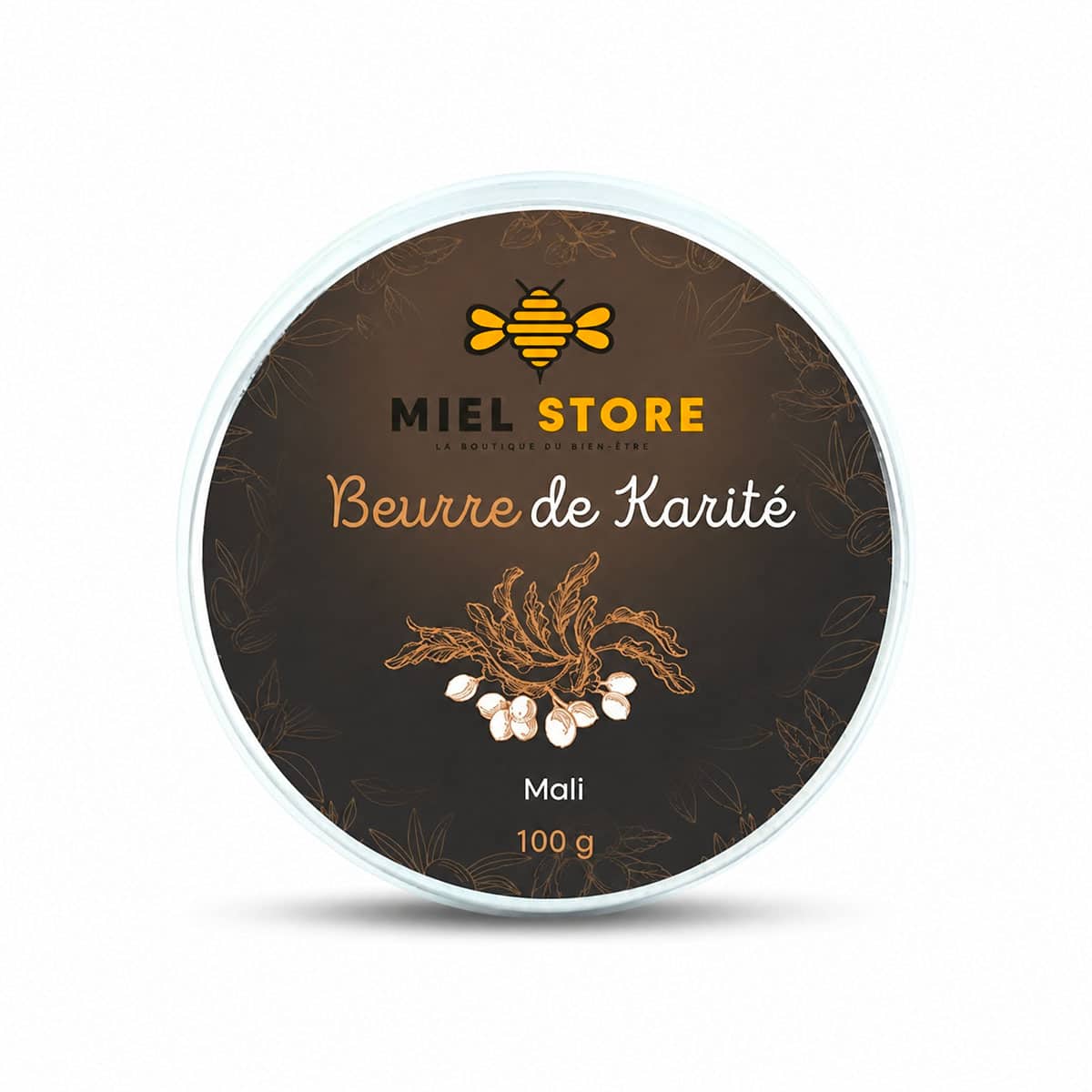 Manteca de karité de Mali 100 g – «El oro de las mujeres» 100% natural - Piel y cabello