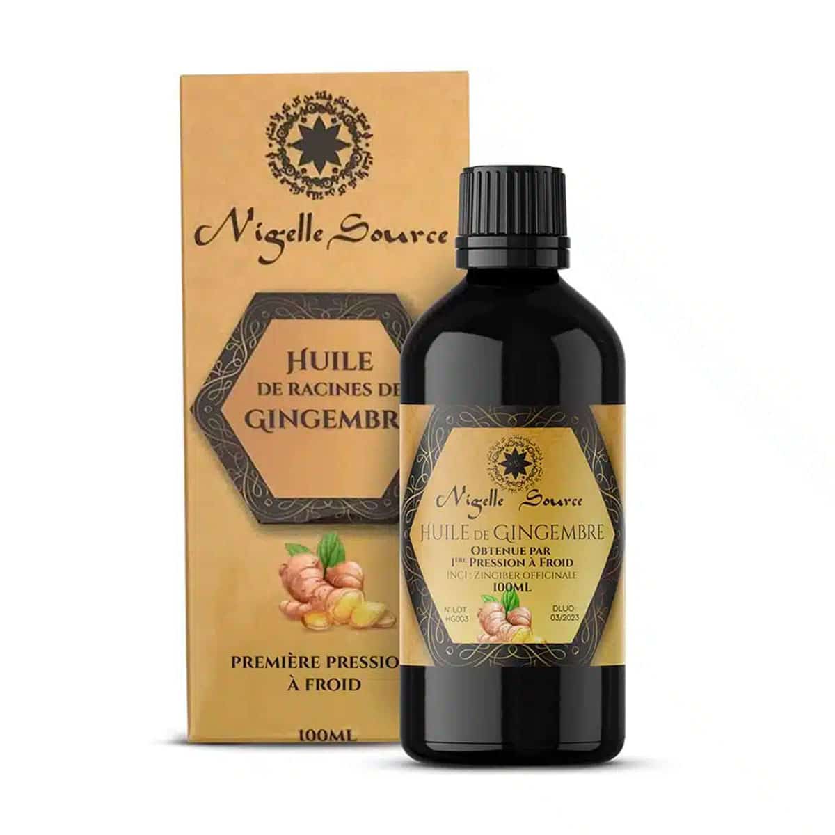 Bio-Ingweröl – Erste Kaltpressung – 100 ml