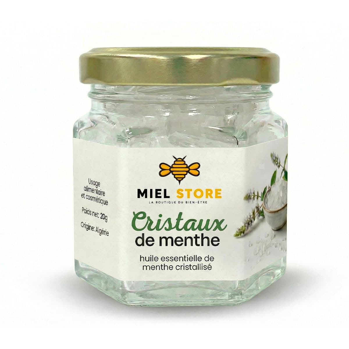 Cristalli di menta 20g - 1001 Vertus