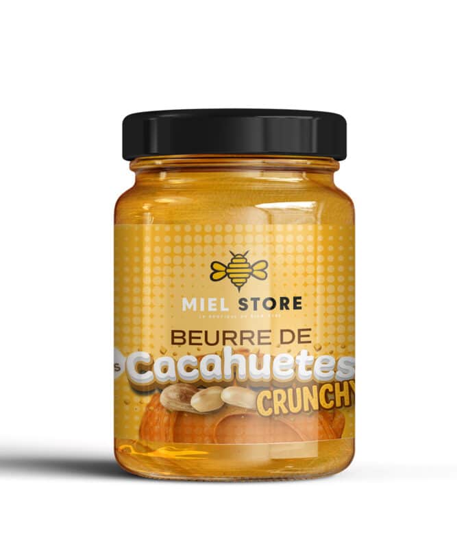Beurre de cacahuètes crunchy