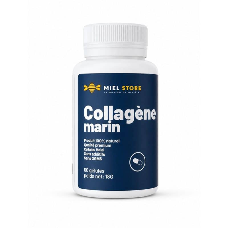 60 gélules de collagène marin - Miel Store