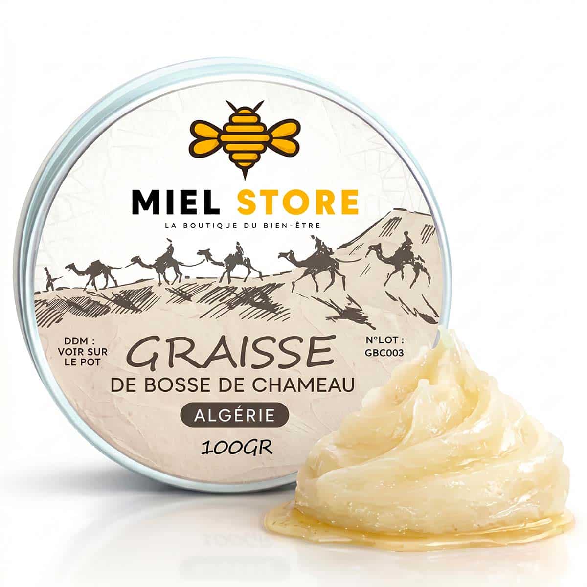 Grasso di gobba di cammello algerino - 100 g