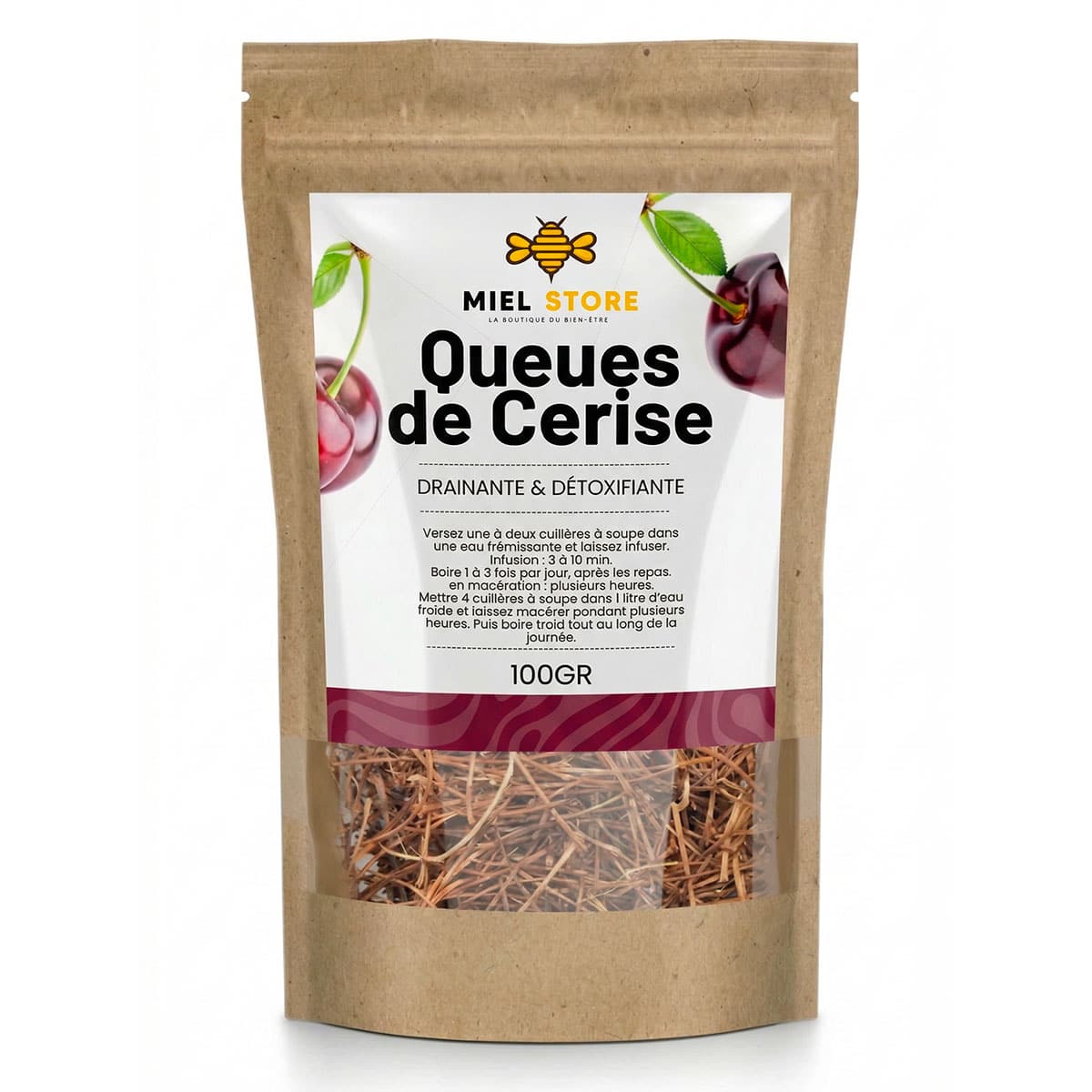 Gambi di ciliegia - Uso tradizionale e facile conservazione - 100g