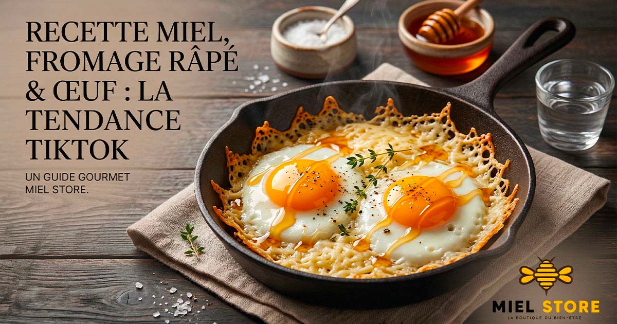Miele TikTok: la ricetta virale di miele, formaggio grattugiato e uova