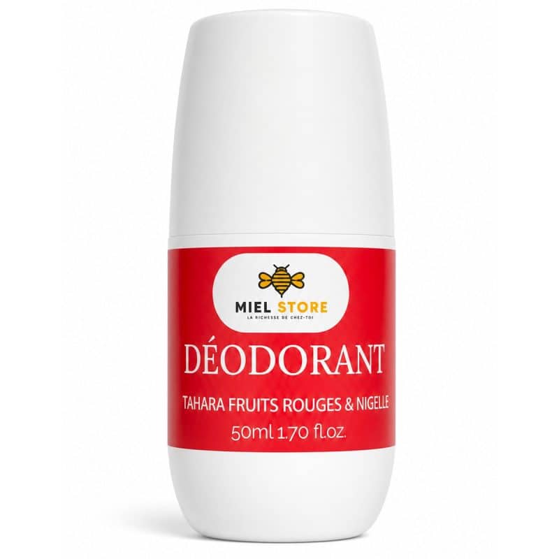 Tahara Deodorant mit roten Beeren und Schwarzkümmel – Roll-on – 50 ml