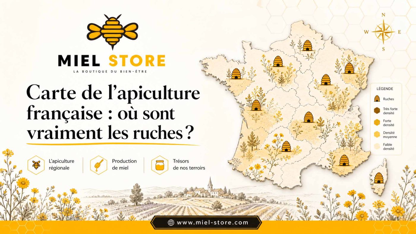Karte der französischen Imkerei: Wo stehen die Bienenstöcke wirklich?