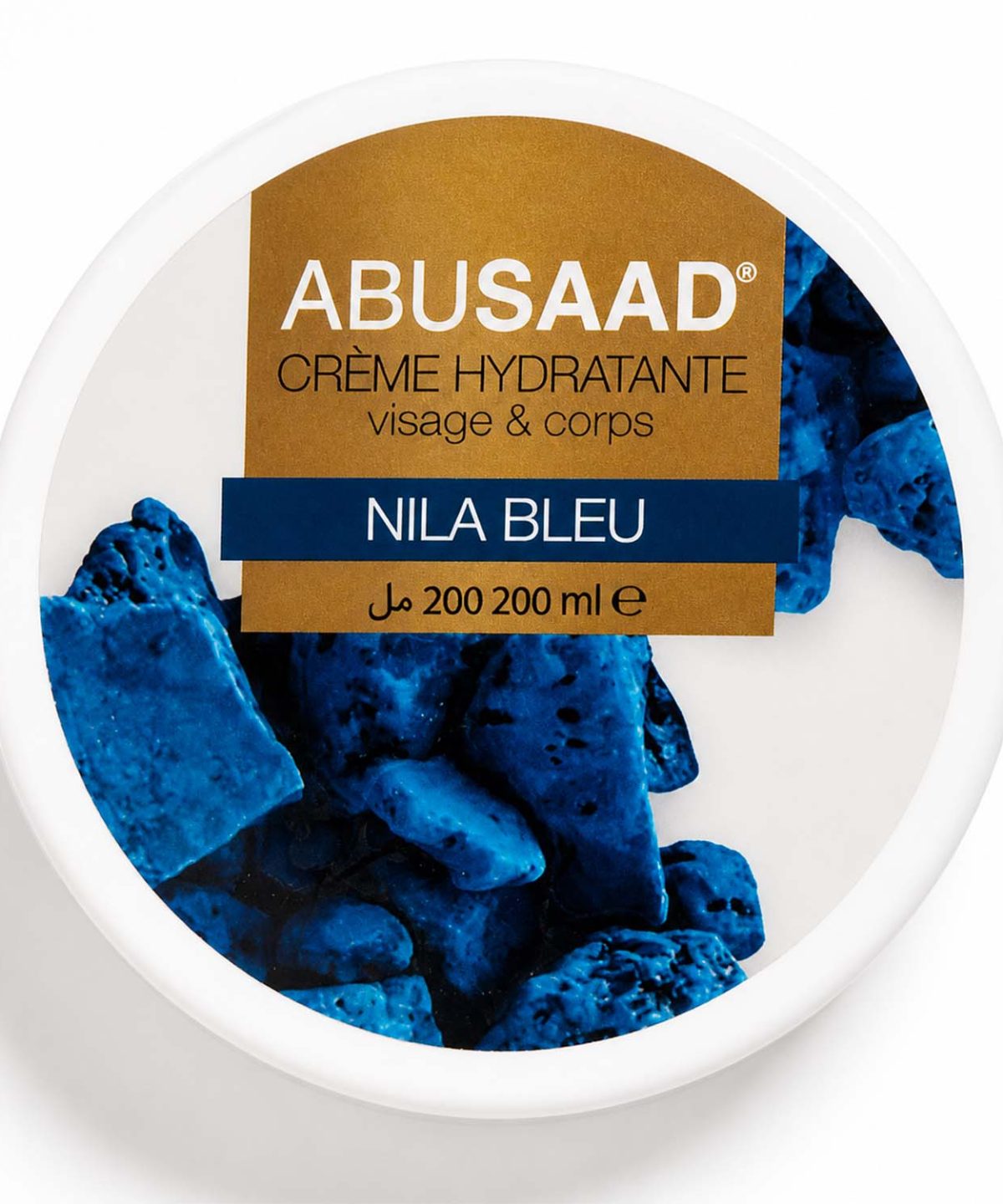 Nila Feuchtigkeitscreme „Abusaad Blue“ – Gesicht und Körper – 200 ml